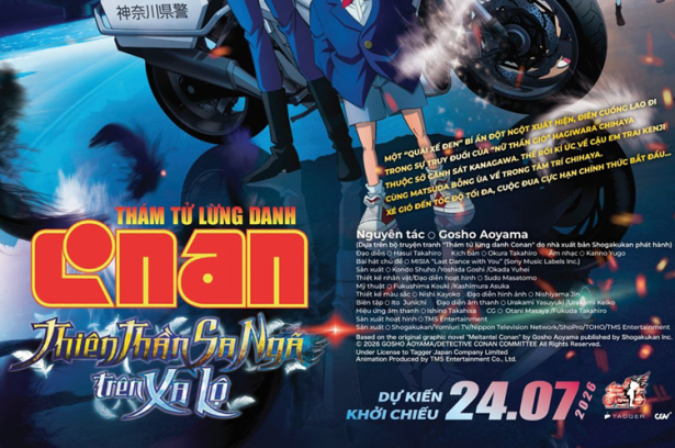 CONAN: THIÊN THẦN SA NGÃ TRÊN XA LỘ