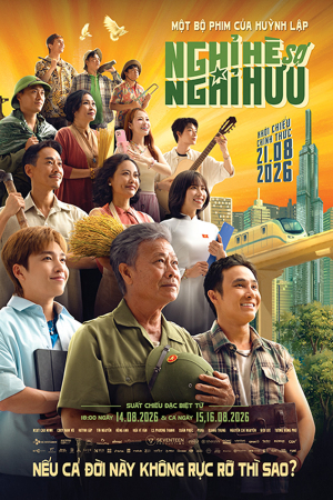 Nghỉ Hè Sợ Nghỉ Hưu | Suất chiếu sớm từ 18:00 ngày 14.08.2026 và cả ngày 15-16.08.2026